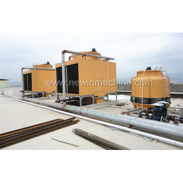 Fiberglass Cross Flow Square Cooling Tower for Air Conditioning Industry